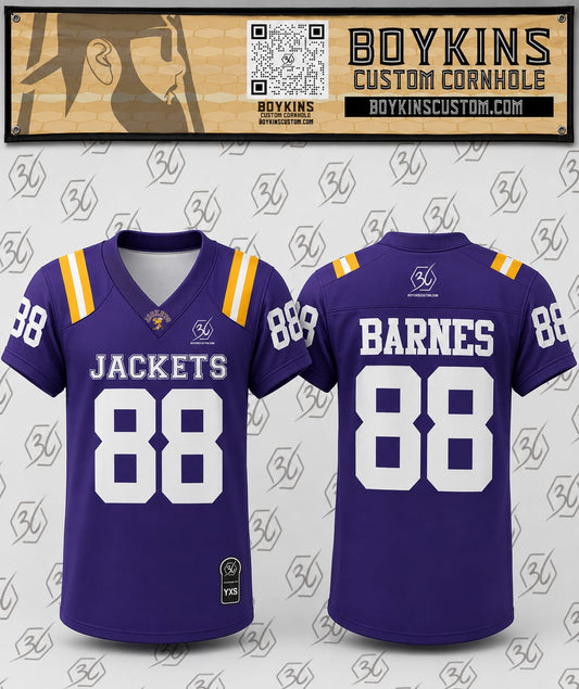 Blue Football Jersey